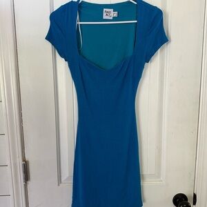 Princess Polly blue mini dress 0